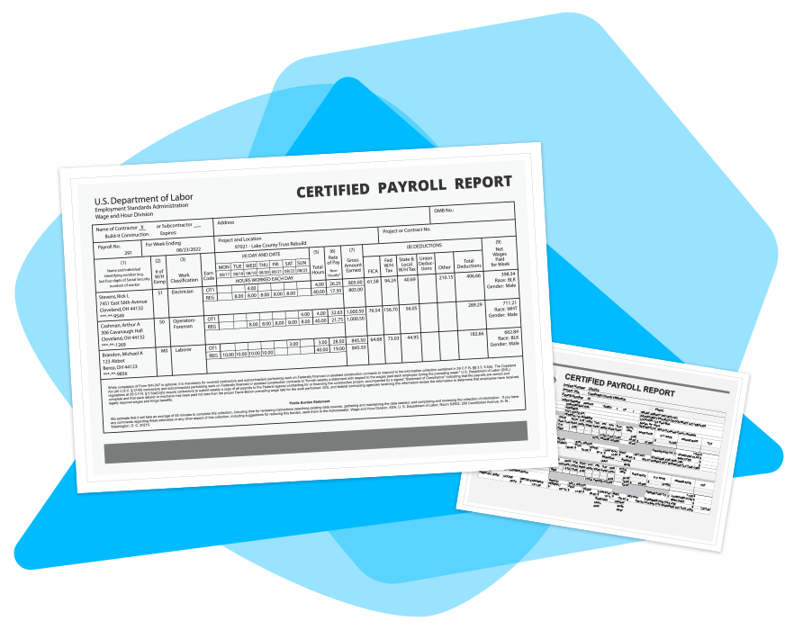 certified payroll report