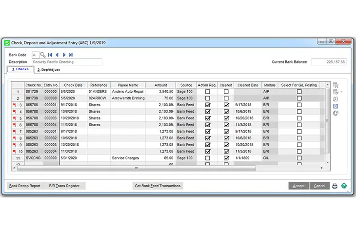 Sage-100-Check-Entry